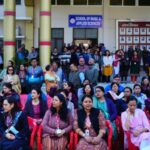 एसजीआरआरयू होली मिलन समारोह में उड़ा रंग गुलाल और जमकर हुई मस्ती