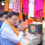 मुख्यमंत्री ने जीएसटी बचत उत्सव के अवसर पर हरकी पैड़ी पहुंचे।