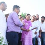 कैबिनेट मंत्री रेखा आर्या ने आपदाग्रस्त क्षेत्र का स्थलीय निरीक्षण कर स्थिति का जायज़ा लिया।