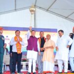 मुख्यमंत्री पुष्कर सिंह धामी ने रिखणीखाल के शहीद स्मरण समारोह में 56.58 करोड़ की 6 योजनाओं का लोकार्पण तथा 46.24 करोड़ की 5 योजनाओं का शिलान्यास किया।