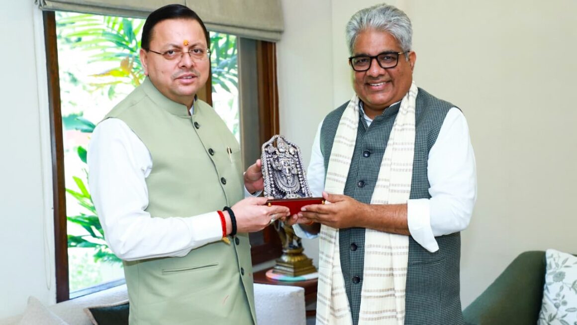 मुख्यमंत्री धामी ने दिल्ली में सात जल विद्युत परियोजनाओं (647 मेगावाट) के लिए केंद्र से समर्थन मांगा।