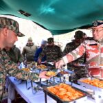 मुख्यमंत्री धामी ने मिलम में तैनात आईटीबीपी जवानों और निवासियों से भेंटवार्ता की।