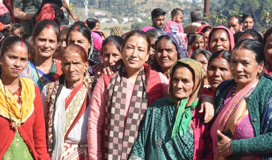 विकास कार्य प्रदेश सरकार की पहली प्राथमिकता : रेखा आर्या