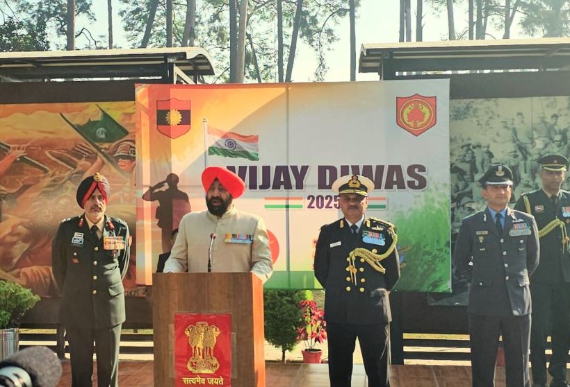 विजय दिवस- 1971 युद्ध के 54 वर्ष पूरे, देहरादून में शहीदों को श्रद्धांजलि, राज्यपाल ने किया नमन