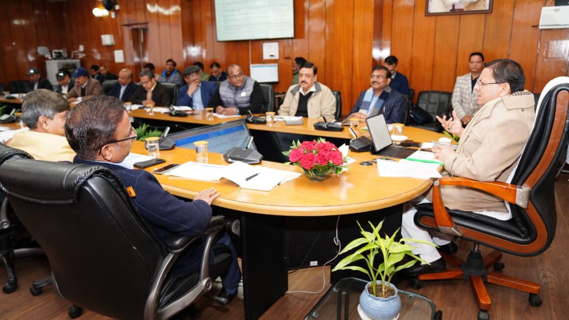 मुख्यमंत्री की अध्यक्षता में पिटकुल की समीक्षा बैठक, परियोजनाओं की प्रगति पर विस्तृत मंथन