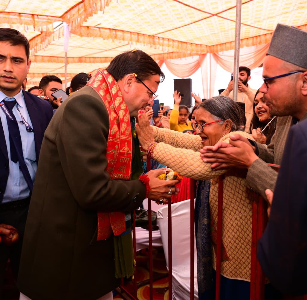 मुख्यमंत्री धामी ने श्री खाटू श्याम धाम में प्राण प्रतिष्ठा महोत्सव में किया प्रतिभाग ।