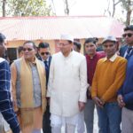 पीपलकोटी में स्वास्थ्य व्यवस्थाओं का जायजा लेने पहुँचे मुख्यमंत्री पुष्कर सिंह धामी