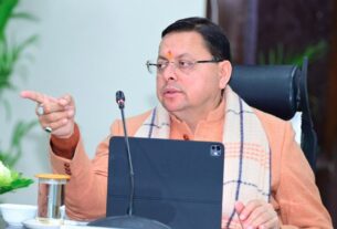 मुख्यमंत्री धामी ने प्रदान की मां नन्दा राजजात यात्रा मार्गो पर अवस्थापना सुविधाओं केे विकास हेतु ₹ 3.08 करोड की धनराशि