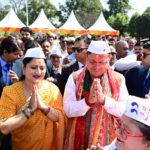 मुख्यमंत्री आवास में पारंपरिक उल्लास के साथआयोजित हुआ होली मिलन समारोह