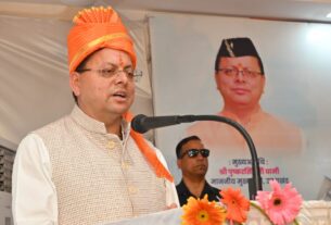 मुख्यमंत्री पुष्कर सिंह धामी ने हरिद्वार में नव निर्मित आनंद धर्मशाला ट्रस्ट का किया लोकार्पण