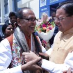 सीएम धामी ने दिल्ली में केंद्रीय मंत्री शिवराज सिंह चौहान की पुस्तक के लोकार्पण समारोह में शिरकत की।