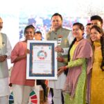 एसडीजी एचीवर्स अवार्ड समारोह में मुख्यमंत्री पुष्कर सिंह धामी शामिल हुए।