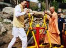 यमकेश्वर पहुंचे मुख्यमंत्री योगी आदित्यनाथ और मुख्यमंत्री पुष्कर सिंह धामी, साझा की विकास की दृष्टि