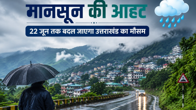मानसून की आहट: 22 जून तक बदल जाएगा उत्तराखंड का मौसम