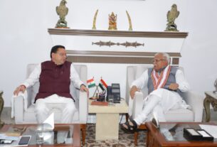 मुख्यमंत्री ने केंद्रीय विद्युत मंत्री से ऊर्जा परियोजनाओं एवं पिटकुल की एडीबी सहायतित पारेषण परियोजना पर की चर्चा