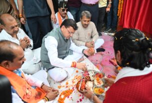 कुमाऊँ और गढ़वाल के लिए ऐतिहासिक उपलब्धि: मुख्यमंत्री पुष्कर सिंह धामी ने 29.65 करोड़ रुपये की लागत से निर्मित धनगढ़ी सेतु का किया लोकार्पण