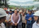 बेहद खराब मौसम के बीच भी पीपलकोटी पहुंचे मुख्यमंत्री धामी