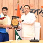 कॉमनवेल्थ गेम्स 2026 के उत्तराखंड के पदक विजेताओं और प्रशिक्षकों को मुख्यमंत्री धामी ने किया सम्मानित