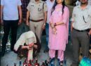 प्रेमनगर क्षेत्र में आबकारी विभाग की छापेमारी, 19 पेटी शराब बरामद