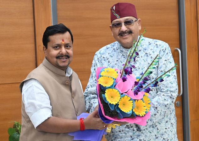 कैबिनेट मंत्री सतपाल महाराज ने की भाजपा के राष्ट्रीय अध्यक्ष नितिन नबीन से शिष्टाचार भेंट