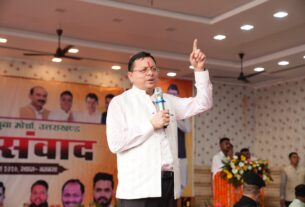 ड्रग फ्री उत्तराखंड से विकसित भारत-2047 तक, बनबसा में सीएम धामी का युवाओं से संवाद